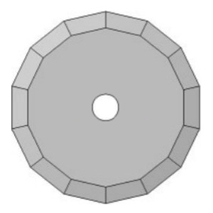 Atom rotary blade 01060219