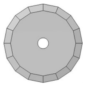 Atom rotary blade 01060220